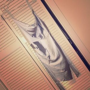 Brand new adorable steel blue cocktail dress